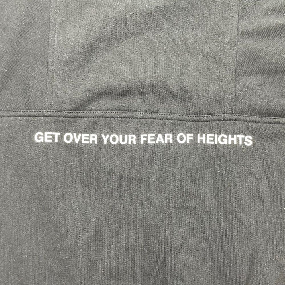 Nike Air Get Over Your Fear Of Heights Sweatshirt Black Crew Neck Small - Picture 11 of 12